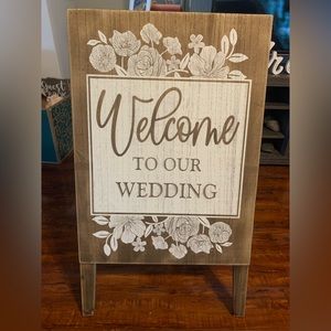 Wedding Sign - Welcome to Our Wedding